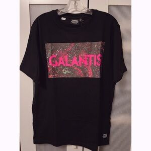NWT Wesc x Galantis Max MultiSand T-Shirt in Black Size L Men’s
